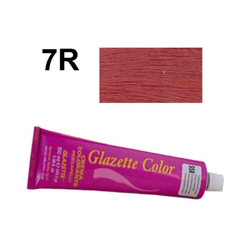 GLAZETTE Color 7R farba do wł.100ml miedziany średni blond